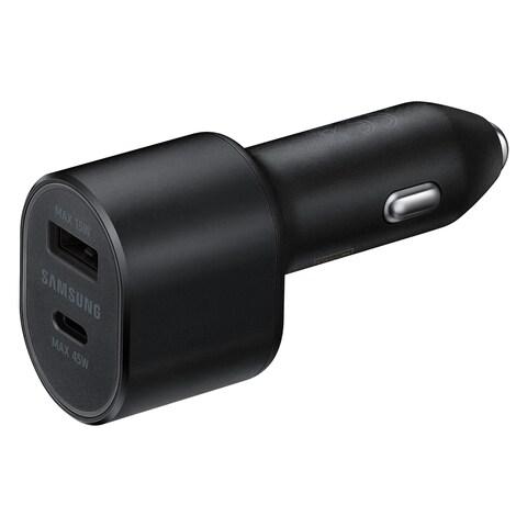 192796_2 Samsung EP-L5300 Super Fast Dual Car Charger With Type-C Cable 45W/15W Black - Image 5