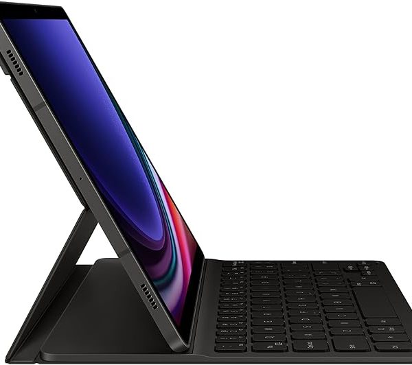 Samsung Book Slim Keyboard Cover for Galaxy Tab S9 - Black EF-DX710