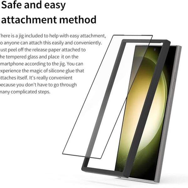 Araree Full Cover Tempered Glass 2ea S24 Ultra
