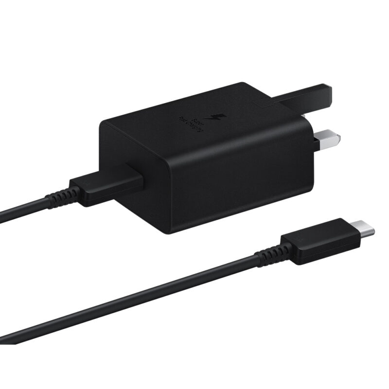 Samsung-45W-Fast-Charger-c-800x800 Samsung 45W PD Charger Adapter With USB Type C To Type C Cable - Image 2