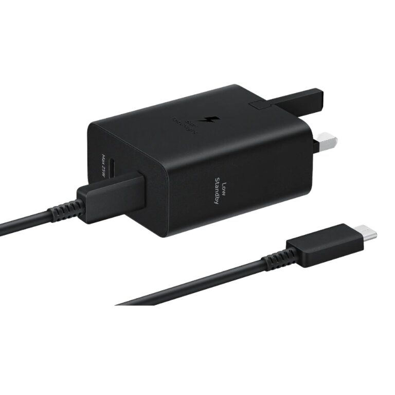 Samsung-50W-PD-Duo-Power-Adapter-with-5A-USB-C-Cable-4-768x768-1 Samsung 50W Power Adapter Duo Cable USB-C 1.8M Black - Image 2