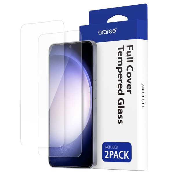Araree Full Cover Tempered Glass 2ea Galaxy S24