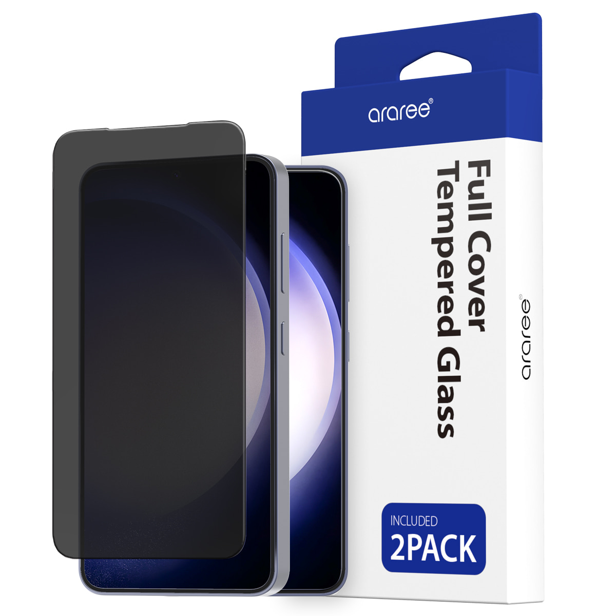 d078afffe8ea4ae183d880daa8b5330e Araree Privacy Full Cover Tempered Glass S2ea S24 - Image 1
