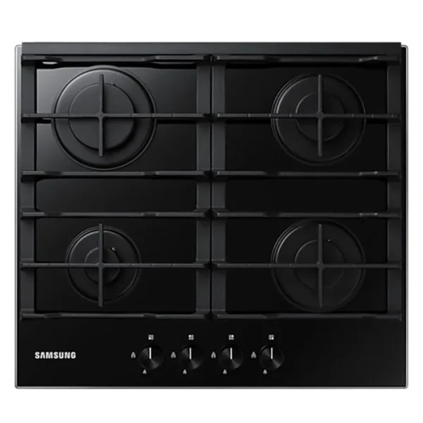 Samsung Gas Hob Cooktop with 4 Burners and Powerful Heat -NA64N7100AB