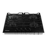 Samsung Gas Hob Cooktop with 4 Burners and Powerful Heat -NA64N7100AB - Image 4