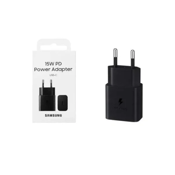 Samsung Travel Adapter PD 15W Type-C Mobile 3A Charger BLACK EP-T1510XNBEGWW