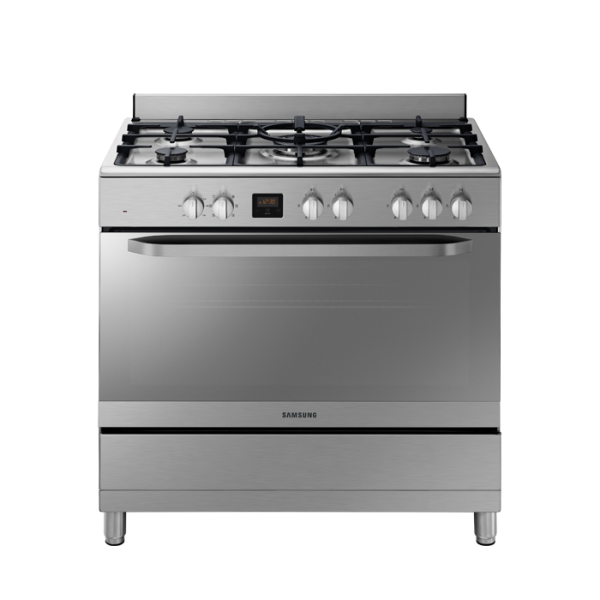 Samsung 5 Gas Cooker Stainless Steel 90CM NY90T5010SS