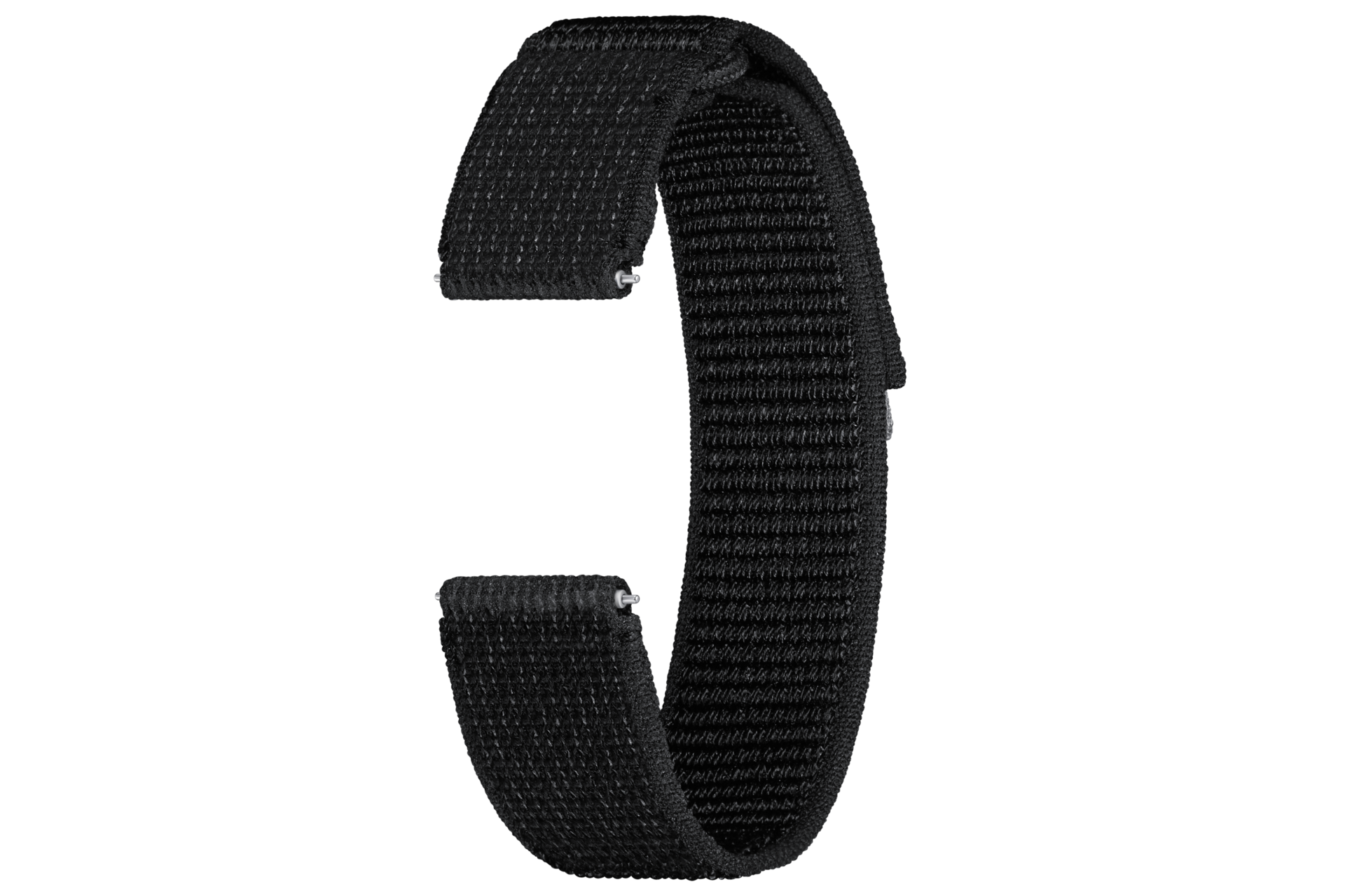 sg-galaxy-watch6-fabric-band-et-svr94-et-svr94lbegww-537296737 Samsung Galaxy Watch 4/5/6 One Click Fabric Band 20mm M/L Black - ET-SVR94LBEGEU - Image 1
