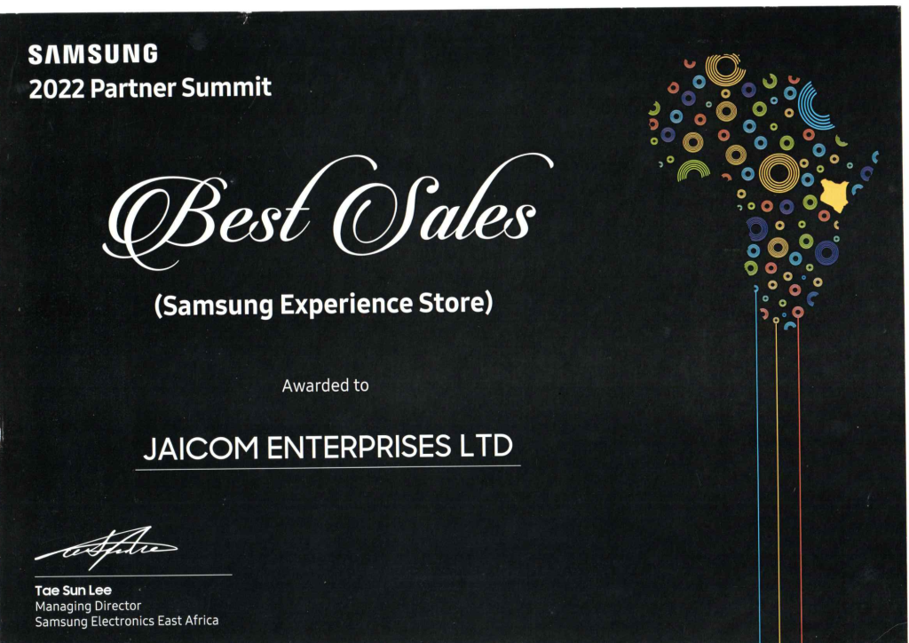 Best Sales, Samsung Experience Store