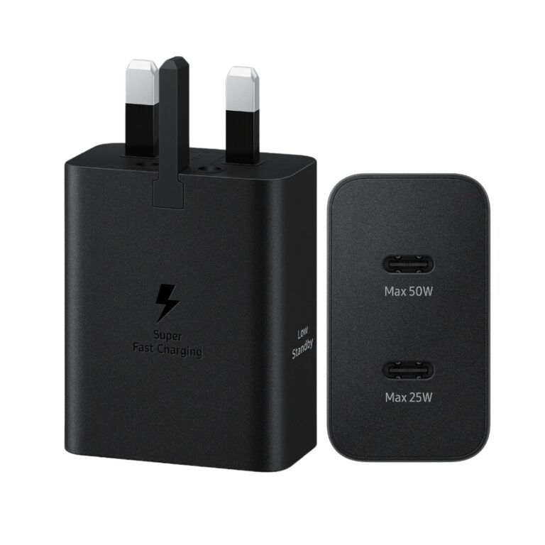 Samsung Super Fast 50W Power Adapter Duo + 1.8m 5A USB-C Cable