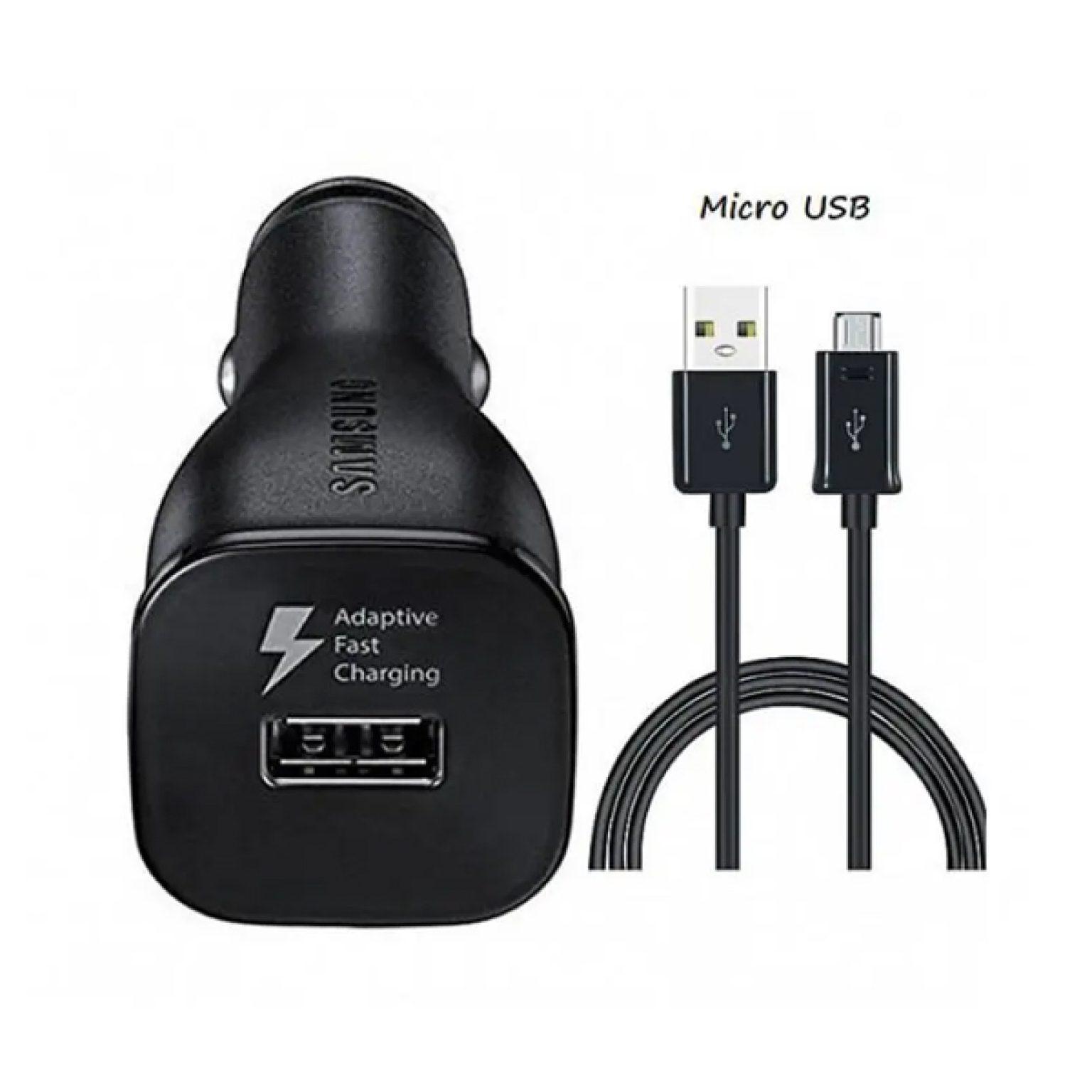 10-3-1536x1536 (1) Samsung Fast Car Charger 15W/Dual With Micro USB Cable HC – Black - Image 1