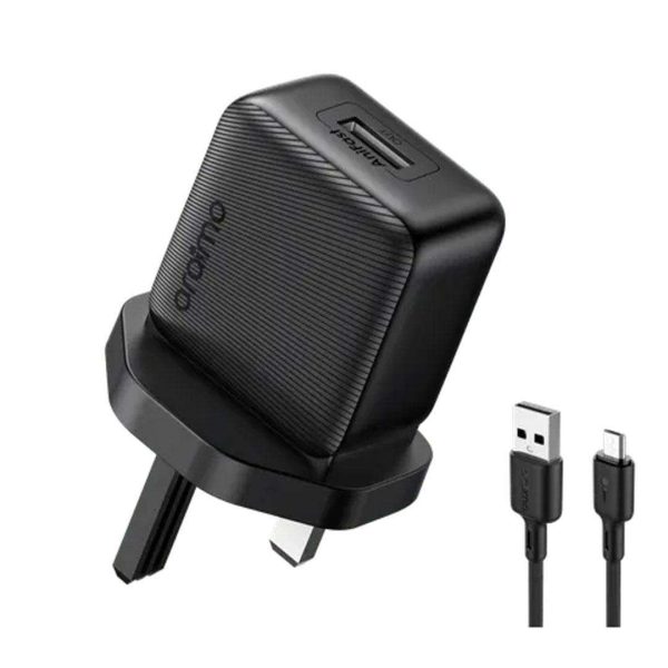 Oraimo OCW-1111U+L53 10W Lighting Charger Black