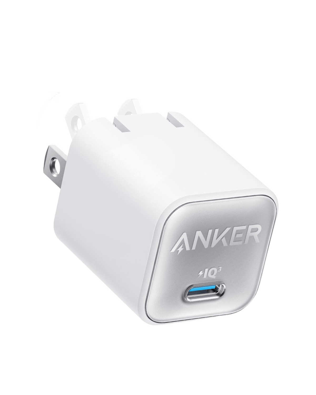 Anker-Charger-30W-1C-White Anker 30W Fast Charging Adapter (White) - Image 1