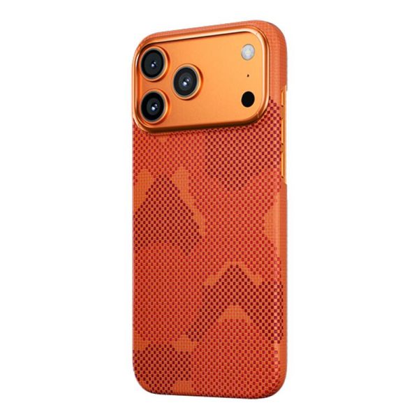 Aramid Fiber Case iPhone 17 Pro Max (Orange)