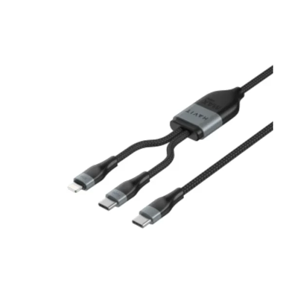 Havit CB6326 2 IN 1 Multi Charging Cable BlackBlue